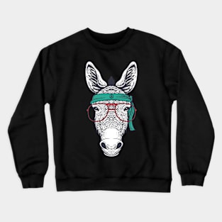 Hand drawn horse Crewneck Sweatshirt